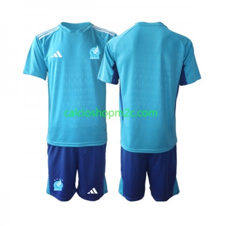 Messico Portiere Bambino Maglia Trasferta 2022 Manica Corta (+ Pantaloncini)